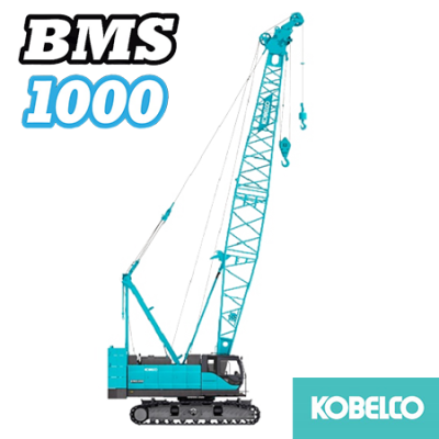 xe cẩu xích 100 tấn kobelco bms1000