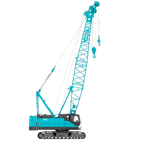 xe cẩu xích 80 tấn kobelco bms800