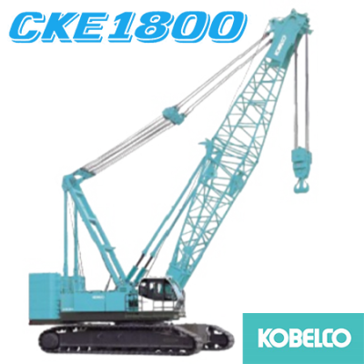 xe cẩu xích 180 tấn kobelco cke1800 200 tấn