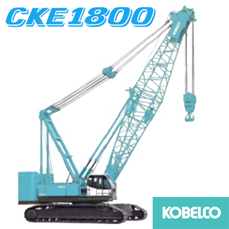 xe cẩu xích 180 tấn kobelco cke1800 200 tấn