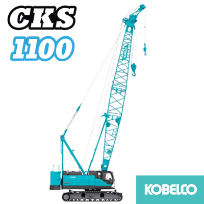 xe cẩu xích 110 tấn kobelco cks1100