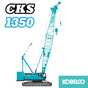 xe cẩu xích 135 tấn kobelco cks1350 hd 150 tấn