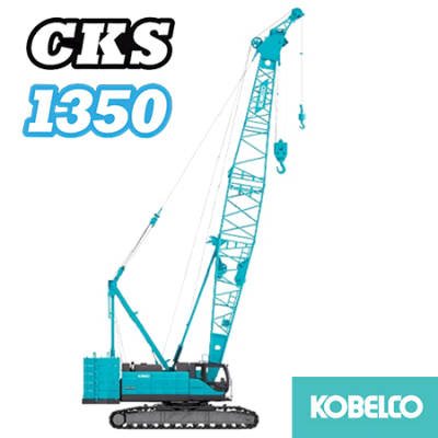 xe cẩu xích 135 tấn kobelco cks1350 hd 150 tấn