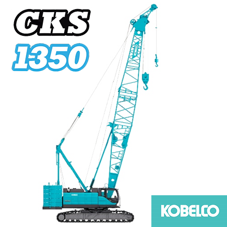 xe cẩu xích 135 tấn kobelco cks1350 hd 150 tấn