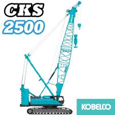 xe cẩu xích 250 tấn kobelco cks2500