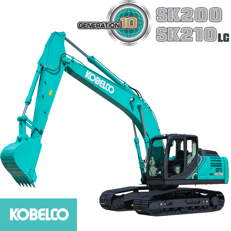 xe đào kobelco máy đào sk200 sk210