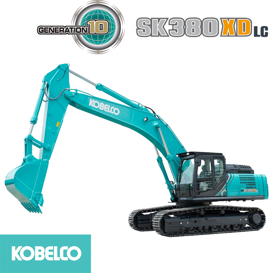máy đào kobelco sk380 xe đào gầu 1.6 1.9 khối