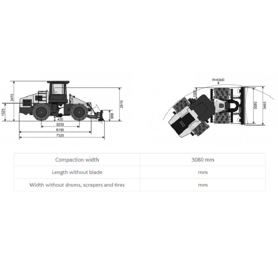 máy đầm rác dynapac ct3000 thụy điển