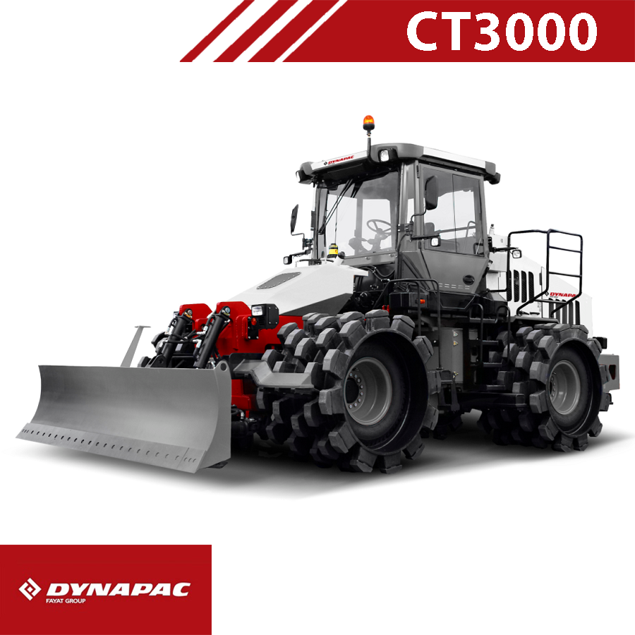 máy đầm rác dynapac ct3000 thụy điển