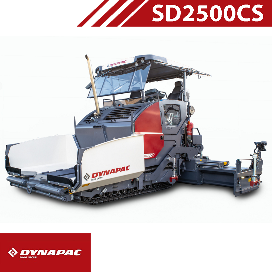 máy rải thảm bê tông nhựa dynapac sd2500 thụy điển