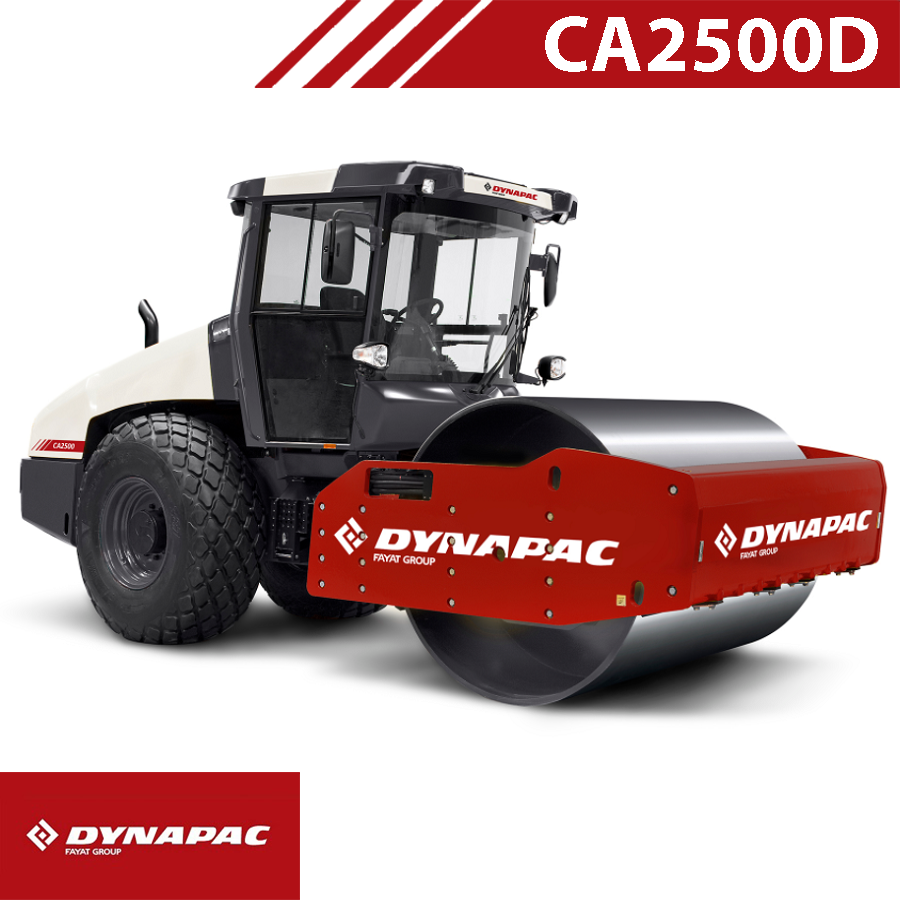 xe lu rung 12 tấn dynapac ca2500d