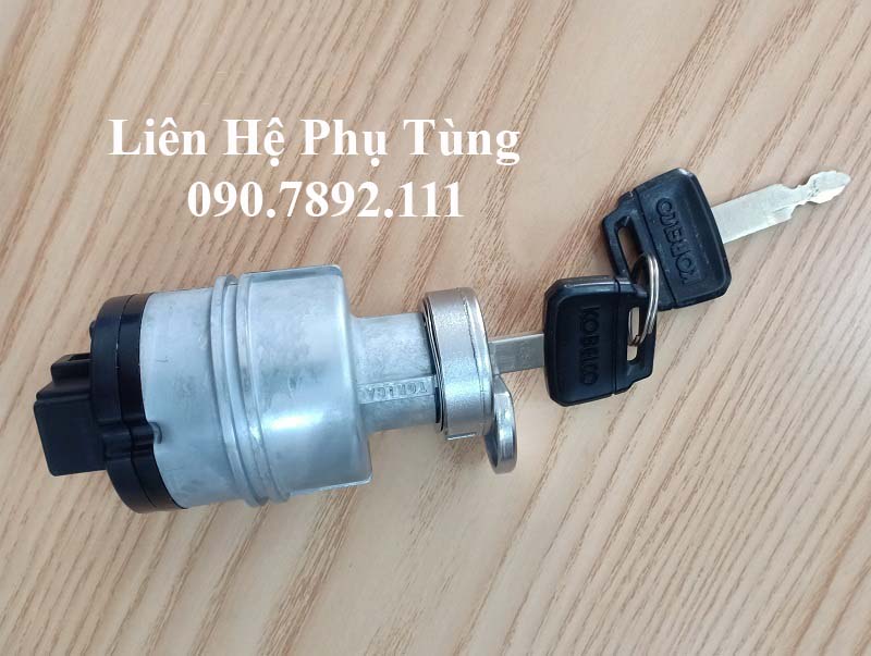 Ổ Khóa Điện Máy Xúc Đào Kobelco - Ảnh 3
