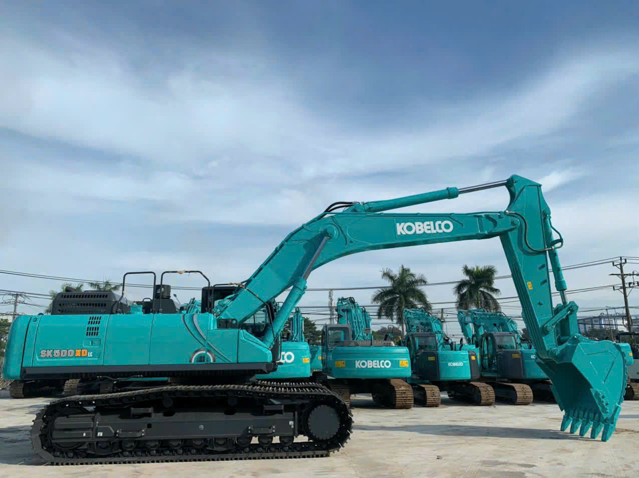 máy đào kobelco SK500-10